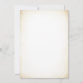 Invitation Fête du 30e anniversaire - Retro Creamy White and (Dos)