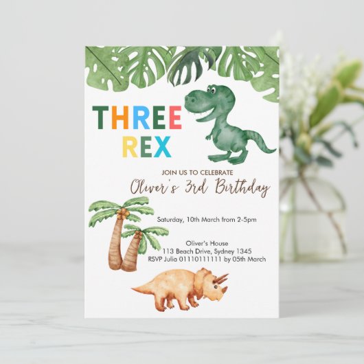 Invitation fête du 3e anniversaire (Debout devant)