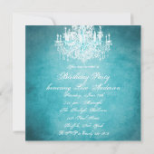 Invitation Fête du 40e anniversaire des femmes du lustre vint (Dos)