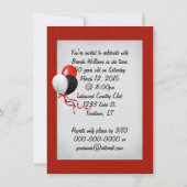 Invitation Fête du 50e anniversaire (Dos)