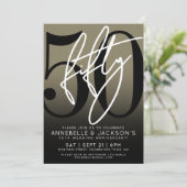 Invitation Fête du 50e anniversaire de Black Gold (Debout devant)