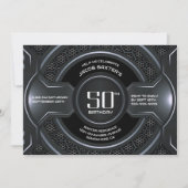 Invitation Fête du 50e anniversaire de Black Silver (Devant)