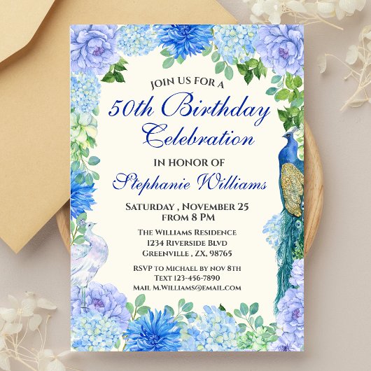 Invitation Fête du 50e anniversaire de la frontière florale b