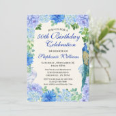 Invitation Fête du 50e anniversaire de la frontière florale b (Debout devant)