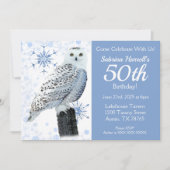 Invitation Fête du 50e anniversaire de Owl (Devant)