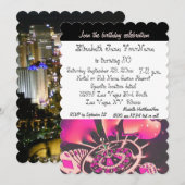 Invitation Fête du 50e anniversaire Las Vegas (Devant / Derrière)