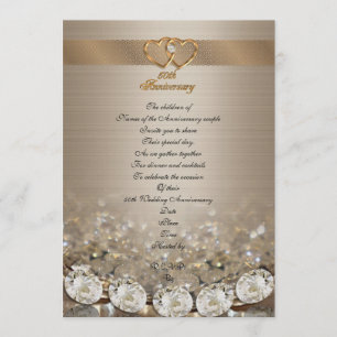 Invitation Fête du 50e anniversaire pour les parents