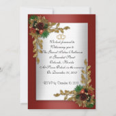 Invitation Fête du 50e anniversaire pour les parents (Dos)