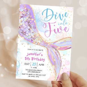 Invitation Fête du 5ème Anniversaire de la Sirène Plongez dan