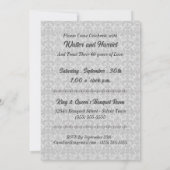 Invitation Fête du 60e anniversaire de mariage de mariage dia (Dos)