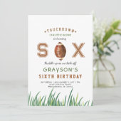 Invitation Fête du 6ème anniversaire de l'équipe de football  (Debout devant)