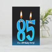 Invitation Fête du 85e anniversaire (Debout devant)