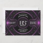 Invitation Fête du 85e anniversaire de Black Pink (Devant)