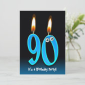 Invitation Fête du 90e anniversaire (Debout devant)