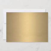 Invitation Fête du 90e anniversaire Faux Jewel Confetti (Dos)