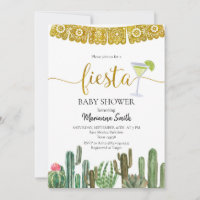 Fête du Baby shower de Cactus au Mexique