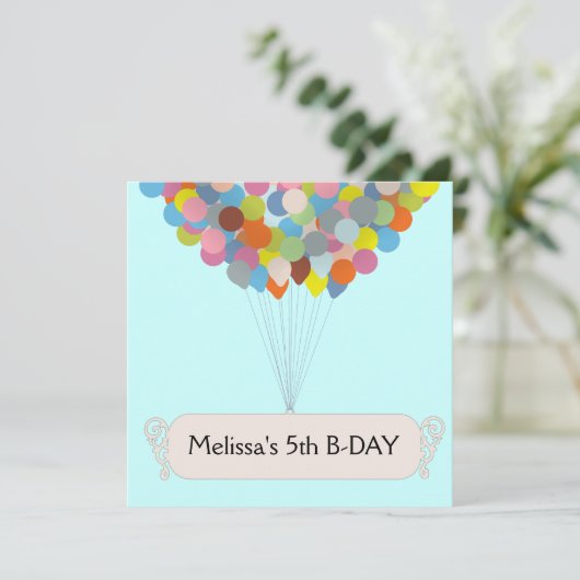 Invitation Fête du ballon (Debout devant)