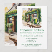 Invitation Fête du bar pub de la Saint-Patrick (Devant / Derrière)