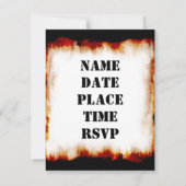 Invitation Fête du barbecue !Invitation (Dos)