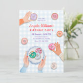 Invitation Fête du Beignet Coloré (Debout devant)