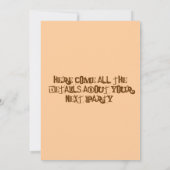 Invitation Fête du café (Dos)