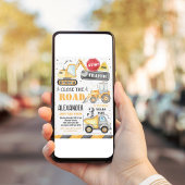 Invitation Fête du camion à benne de construction