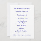 Invitation Fête du Cheval Pinata (Dos)