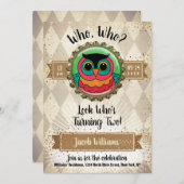 Invitation Fête du Chevêche II (Devant / Derrière)