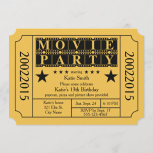 Invitation Fête du cinéma