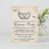 Invitation Fête du costume d'Halloween (Debout devant)