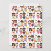 Invitation Fête du costume Spooktacular Halloween Anniversair (Dos)