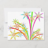 Invitation Fête du feu d'artifice (Devant)