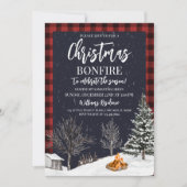 Invitation Fête du feu de Noël (Devant)