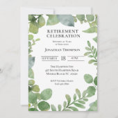 Invitation Fête du Foliage Retraite (Devant)