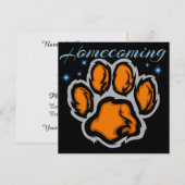 Invitation Fête du football à domicile (Devant / Derrière)