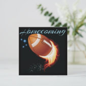 Invitation Fête du football à domicile (Debout devant)