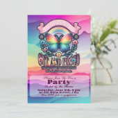 Invitation Fête du Gay pride sortant et fier (Debout devant)