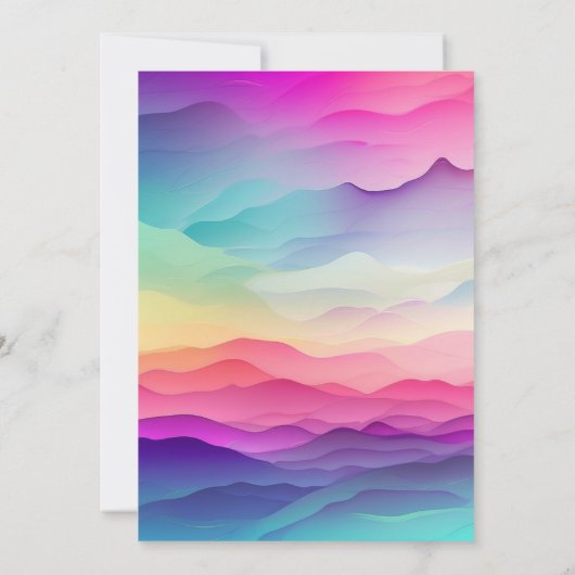 Invitation Fête du Gay pride sortant et fier (Dos)