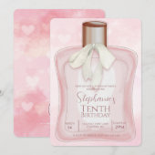 Invitation Fête du glam parfum (Devant / Derrière)