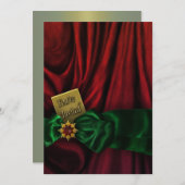 Invitation Fête du Holiday (Devant / Derrière)