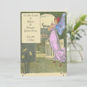 Invitation Fête du jardin (Debout devant)