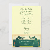 Invitation Fête du jardin (Dos)