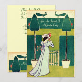 Invitation Fête du jardin (Devant / Derrière)