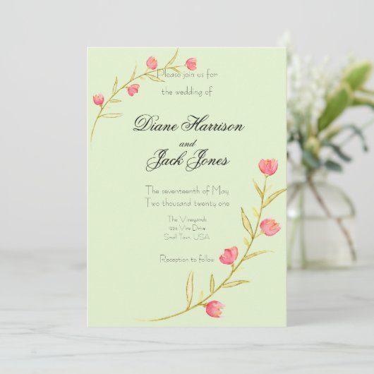 Invitation Fête du jardin (Debout devant)