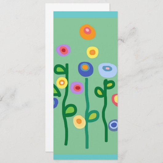 Invitation Fête du jardin (Devant / Derrière)