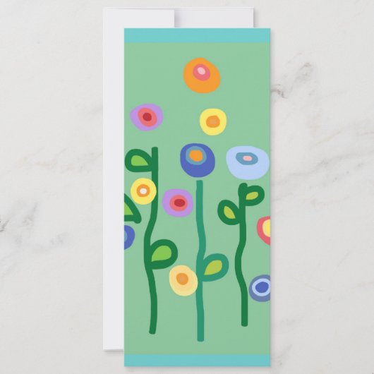 Invitation Fête du jardin (Devant)