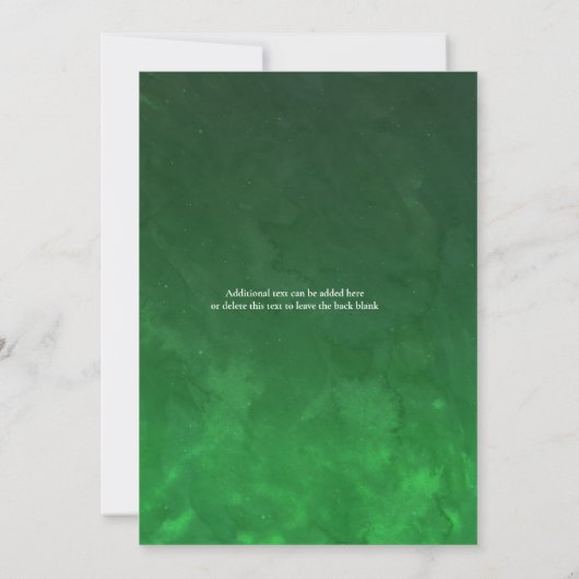 Invitation Fête du jardin de Spring Fling (Dos)