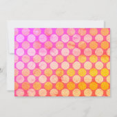 Invitation Fête du lapin et des oeufs de Pâques (Dos)