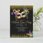 Invitation Fête du Mardi Gras (Debout devant)