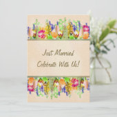 Invitation Fête du Mariage du printemps (Debout devant)